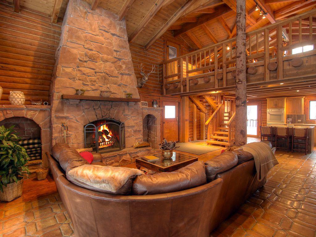 Log Cabin On The Stream Sundance, Utah Bagian luar foto